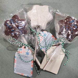 Snowflake Marshmallow Pop